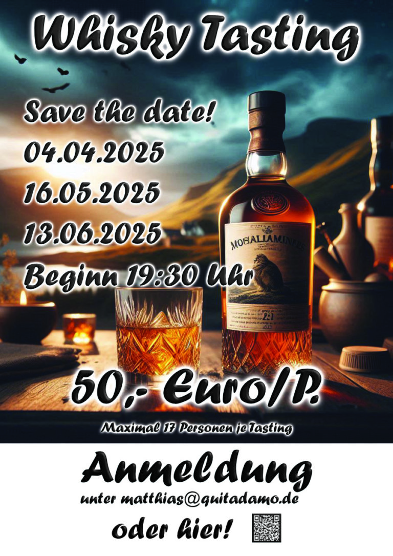 Tasting Plakat April-Juni 2025
